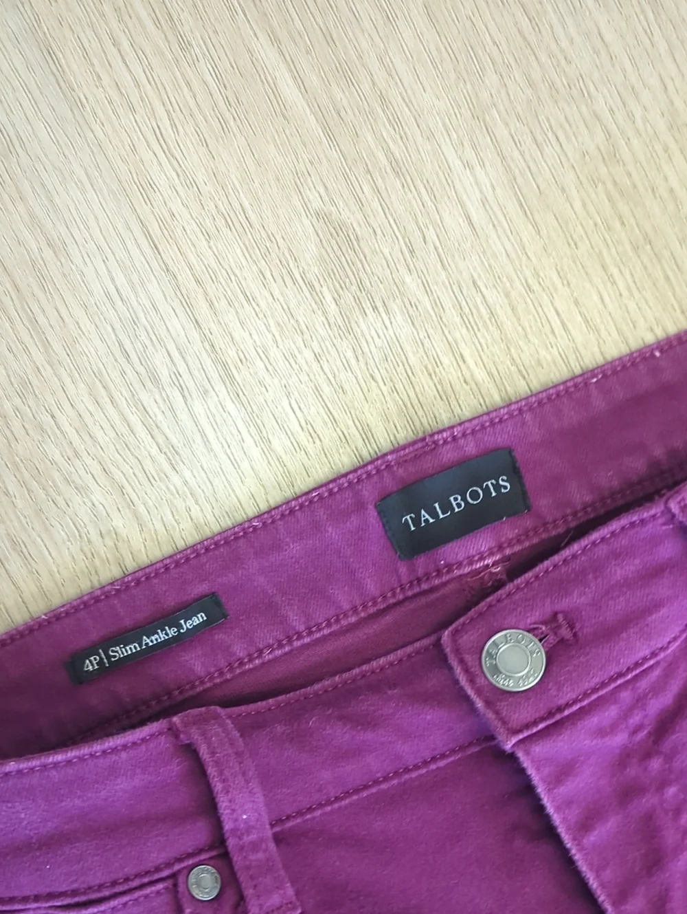 Talbots straight leg